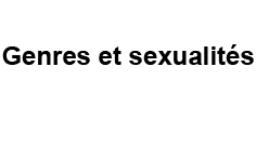 Genres et Sexualités