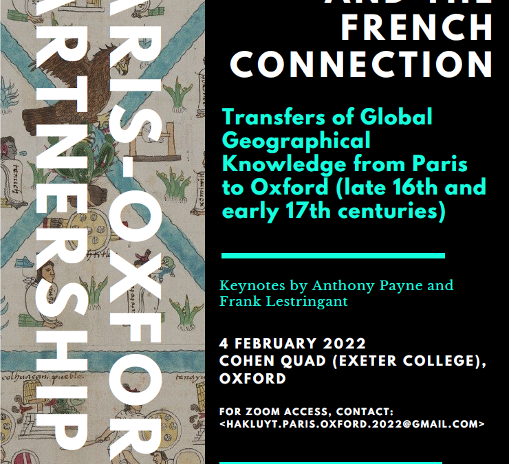 Jeunes chercheurs/Young searchers: Call for paper : Lightening Papers for “Richard Hakluyt and the French Connection”