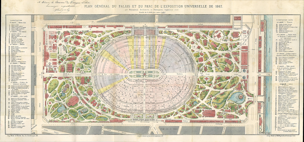 Geostereoscope :  la cartographie interactive de l’exposition universelle de 1867