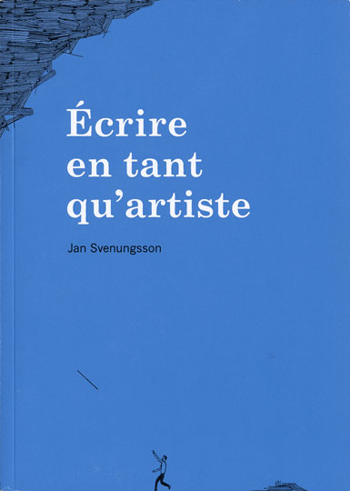 Écrire en tant qu’artiste