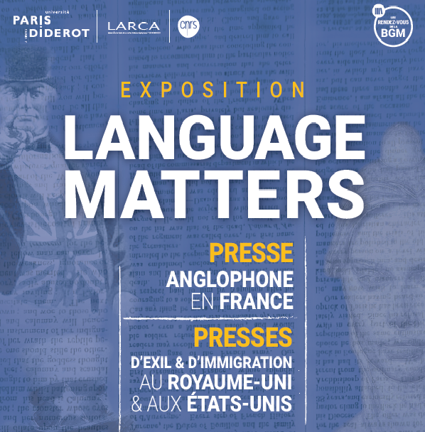 “Language Matters” English language press in France in an Exhibition in Fusac